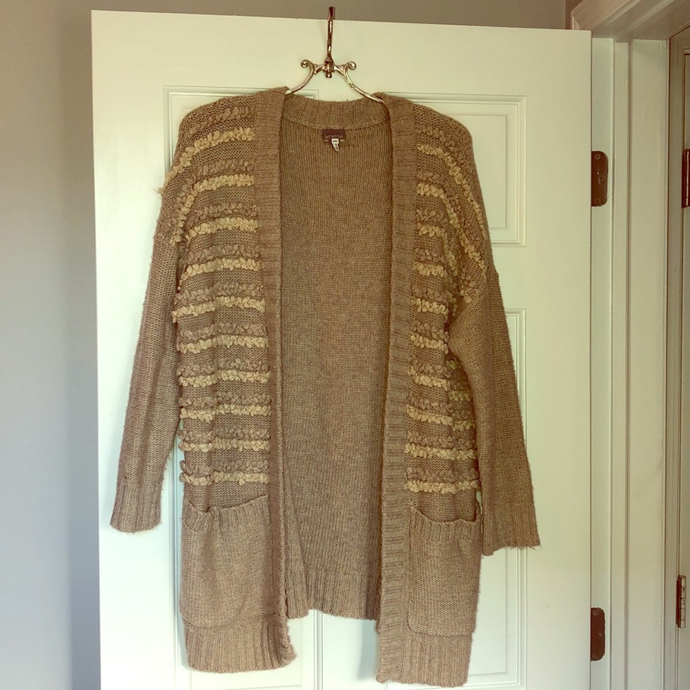 Super soft tan sweater